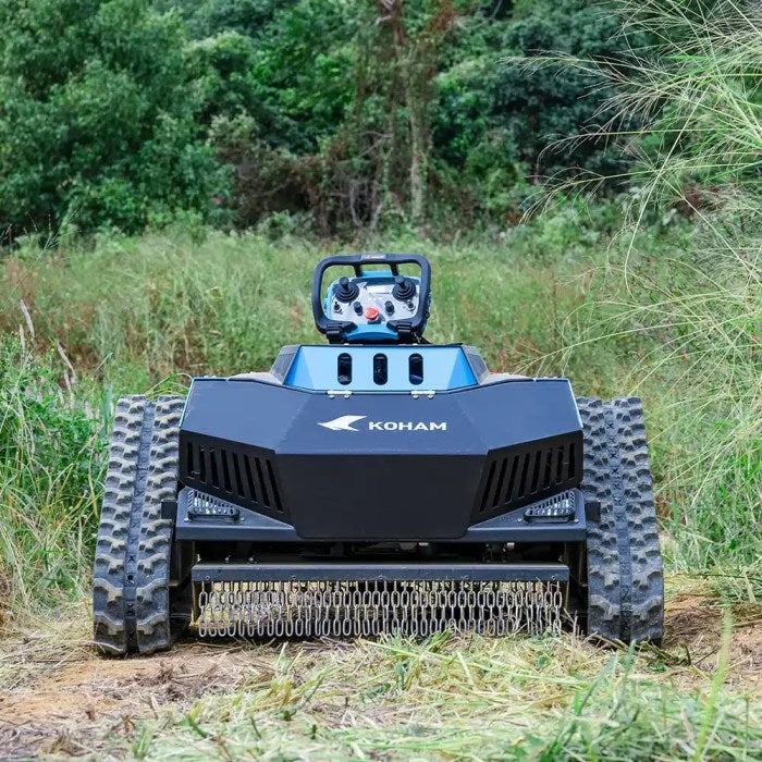 Funk-Raupenmäher KOHAM KH-LM2427B – 68,5 cm Schnittbreite